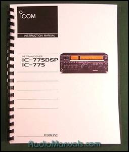 Icom IC-775DSP Instruction manual - Click Image to Close